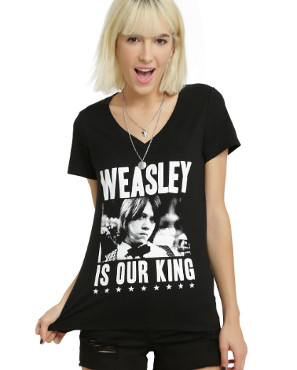 weasley is our king tshirt